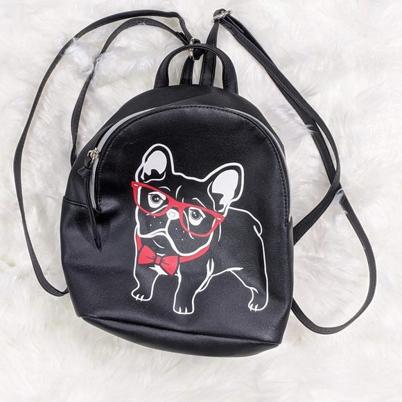 Handbags - Cute French Bulldog Mini Backpack Purse
